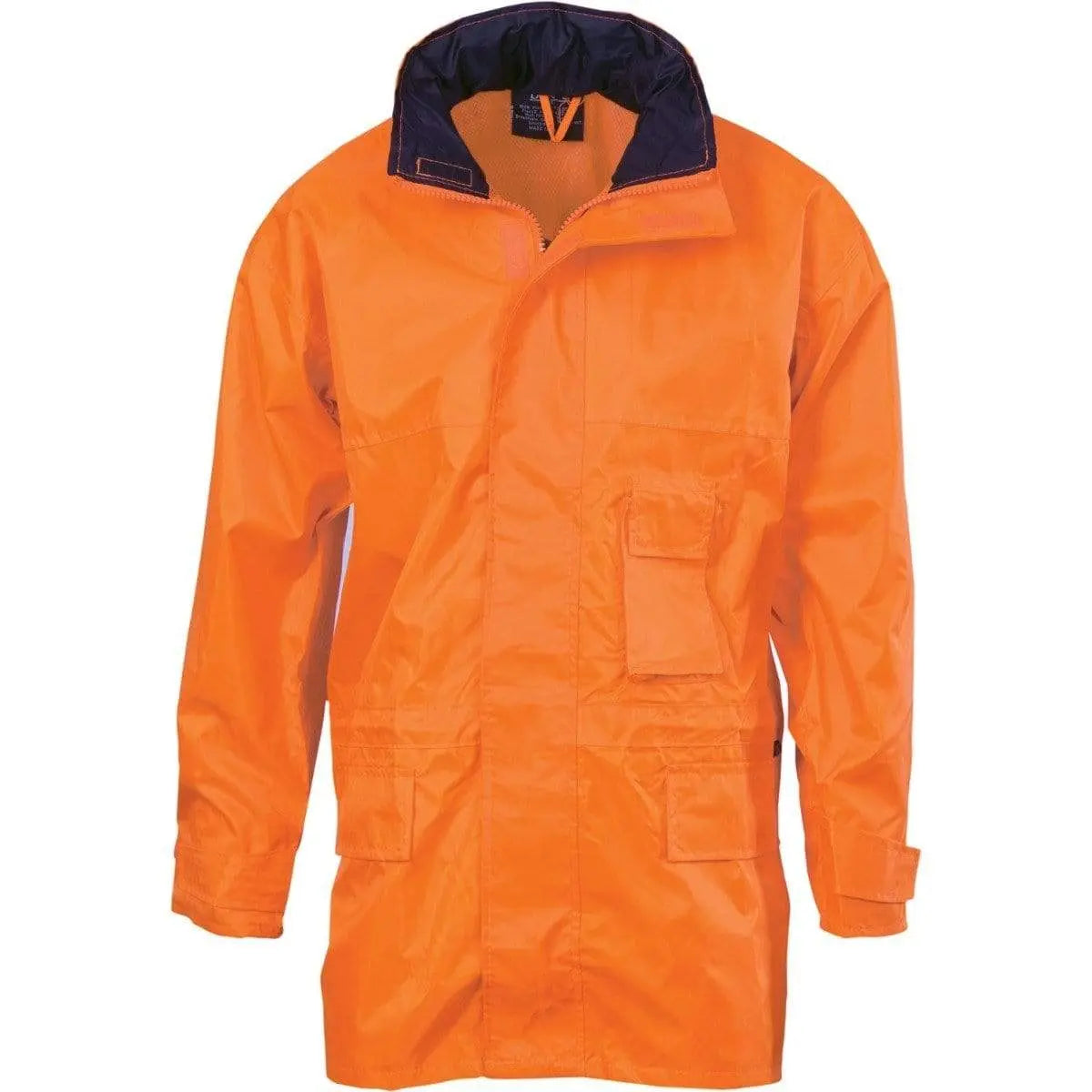 Dnc Workwear Hi-vis Breathable Rain Jacket - 3873 Metro Workwear.